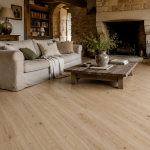 Parquet châtaignier massif choix AB 14 mm brut à coller sans chanfrein