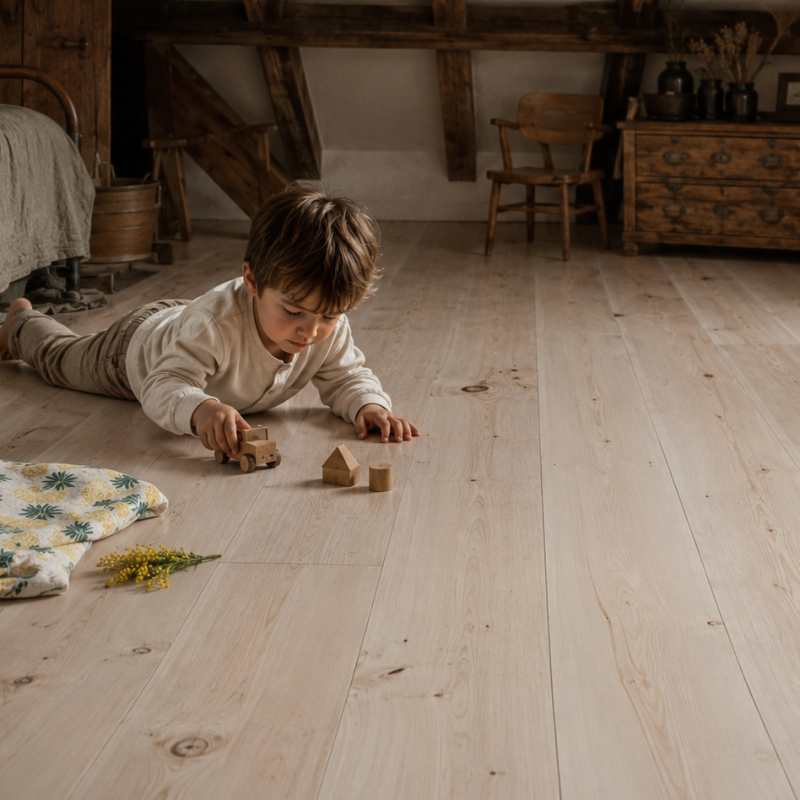 Parquet peuplier choix Rustique