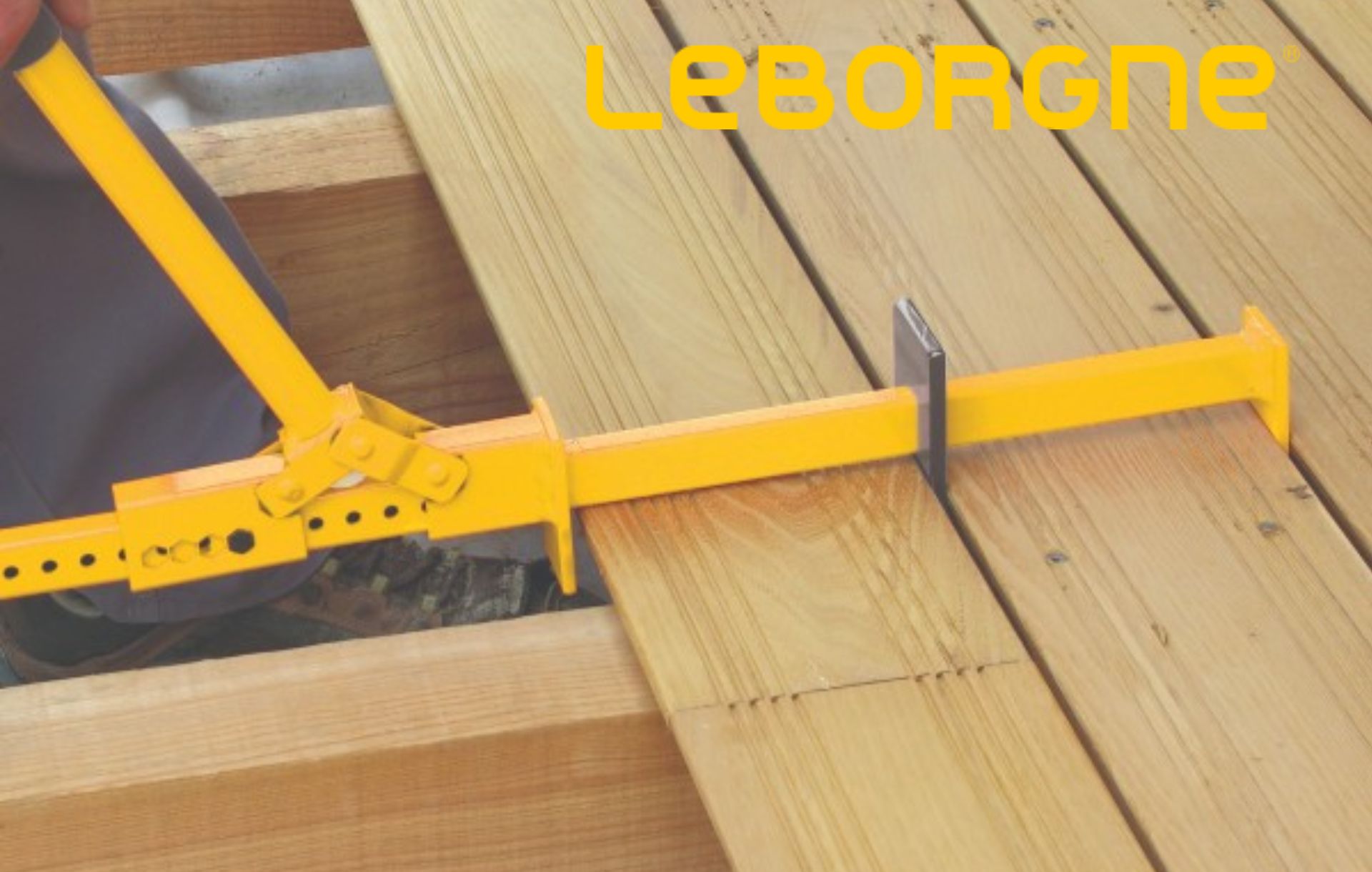 Nouvelle gamme LEBORGNE. Outillage spécialisé dans les maisons ossatures bois.
